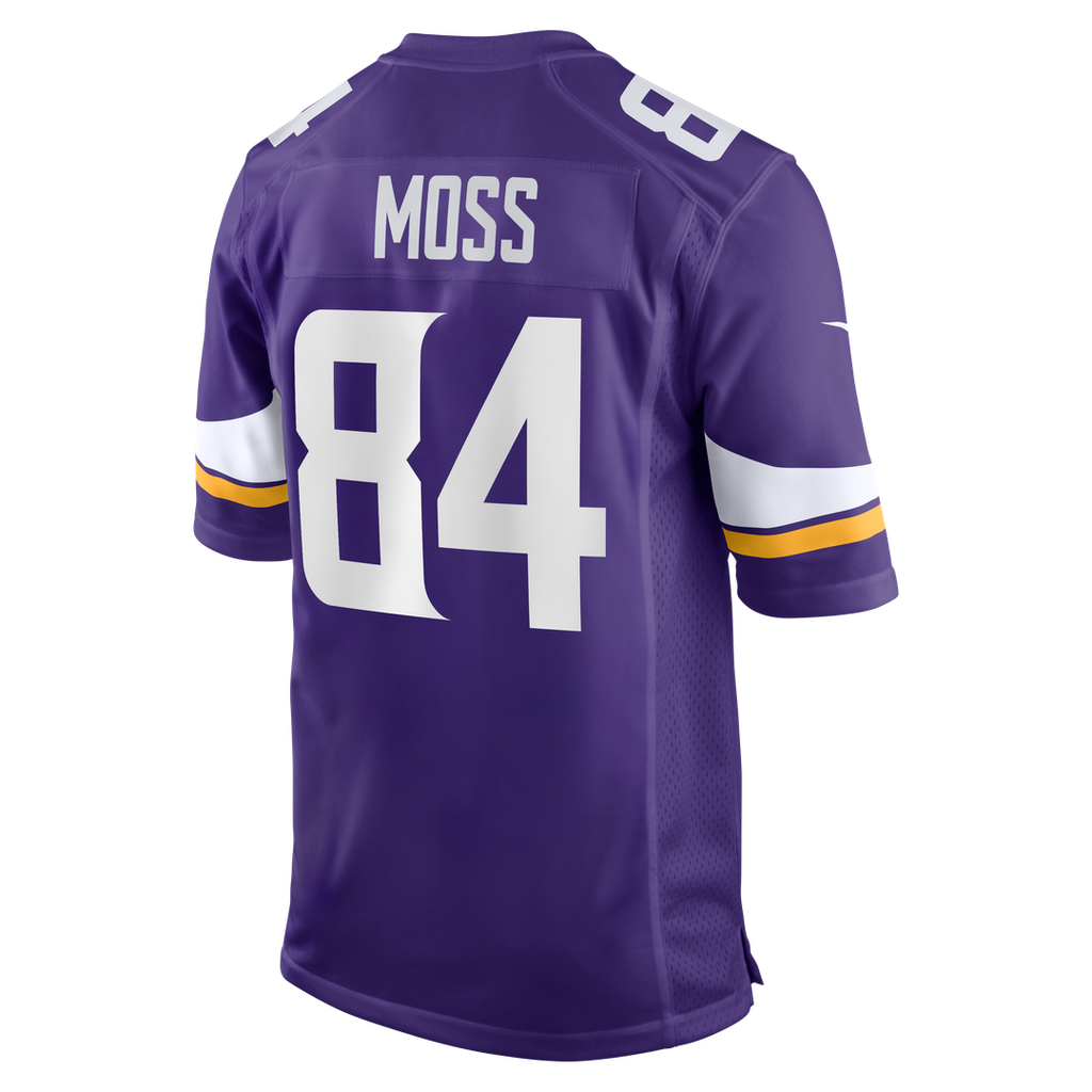 Minnesota Vikings Randy Moss Nike Purple Retired Player Game Jersey