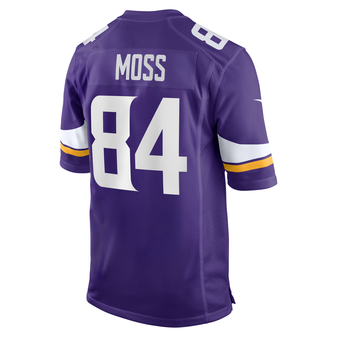 Minnesota Vikings Randy Moss Nike Purple Retired Player Game Jersey