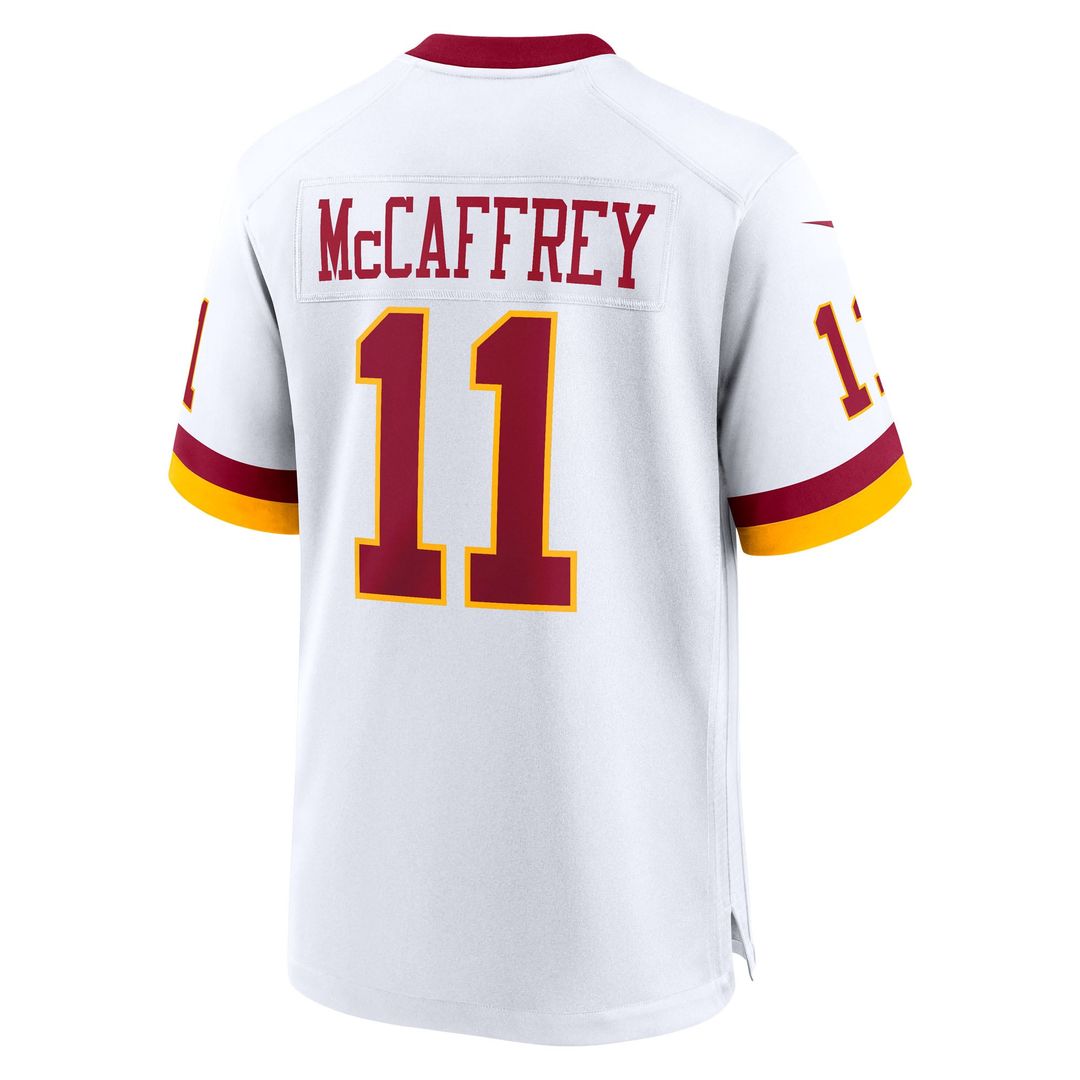Washington Commanders Luke McCaffrey Nike Black Hail Raiser Alternate Game Jersey