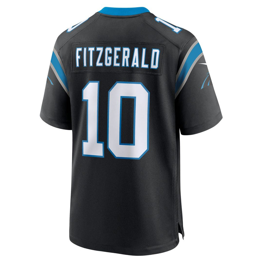Carolina Panthers Ryan Fitzgerald Nike Black Game Jersey
