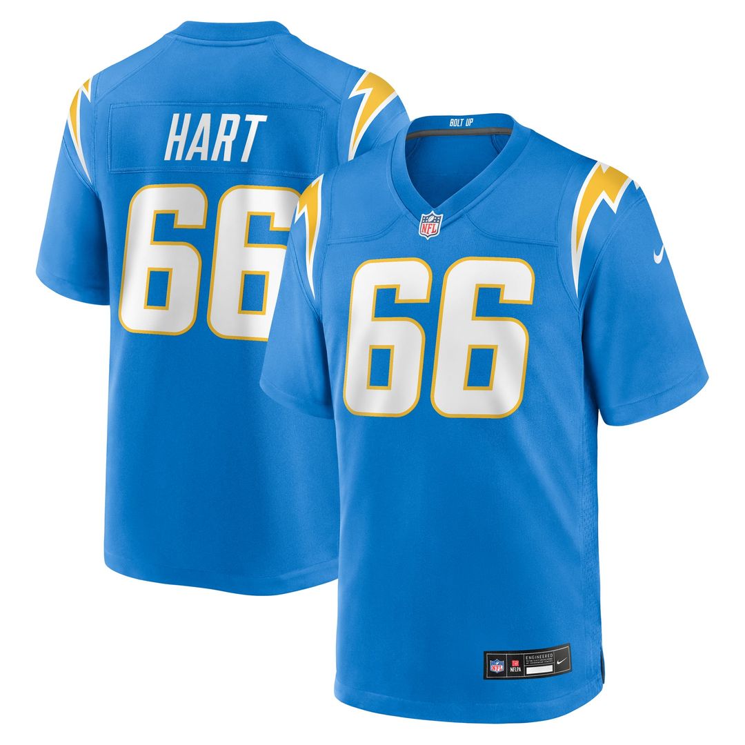 Los Angeles Chargers Bobby Hart Nike Powder Blue Game Jersey