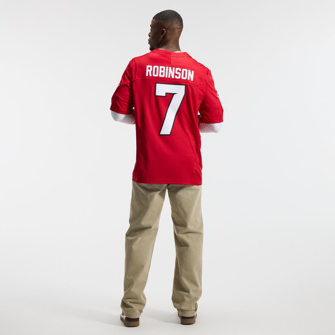 Atlanta Falcons Bijan Robinson Nike Black Alternate Throwback Vapor FUSE Stitched Limited Jersey