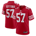 San Francisco 49ers Luke Gifford Nike Scarlet Game Jersey