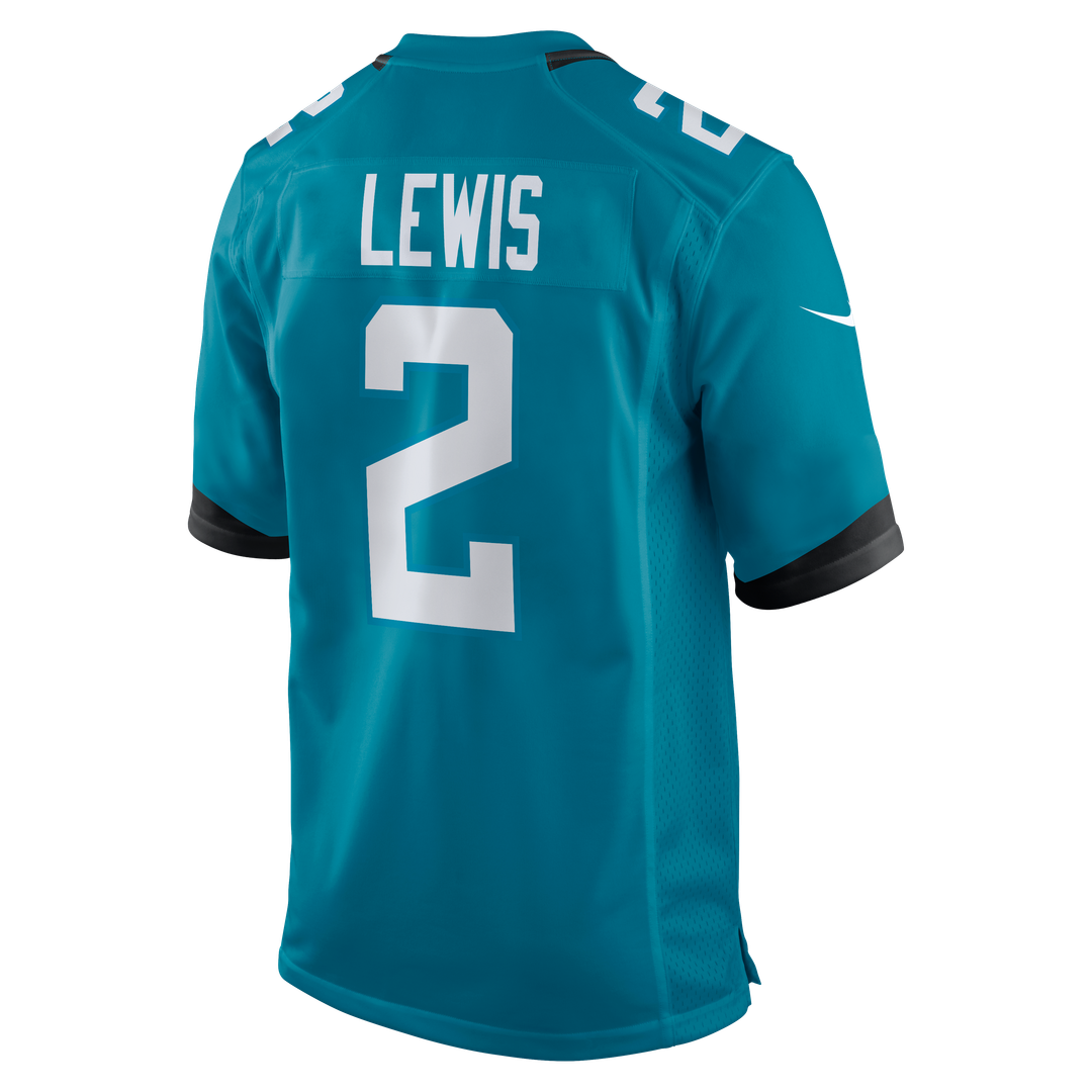 Jacksonville Jaguars Jourdan Lewis Nike Teal Game Jersey