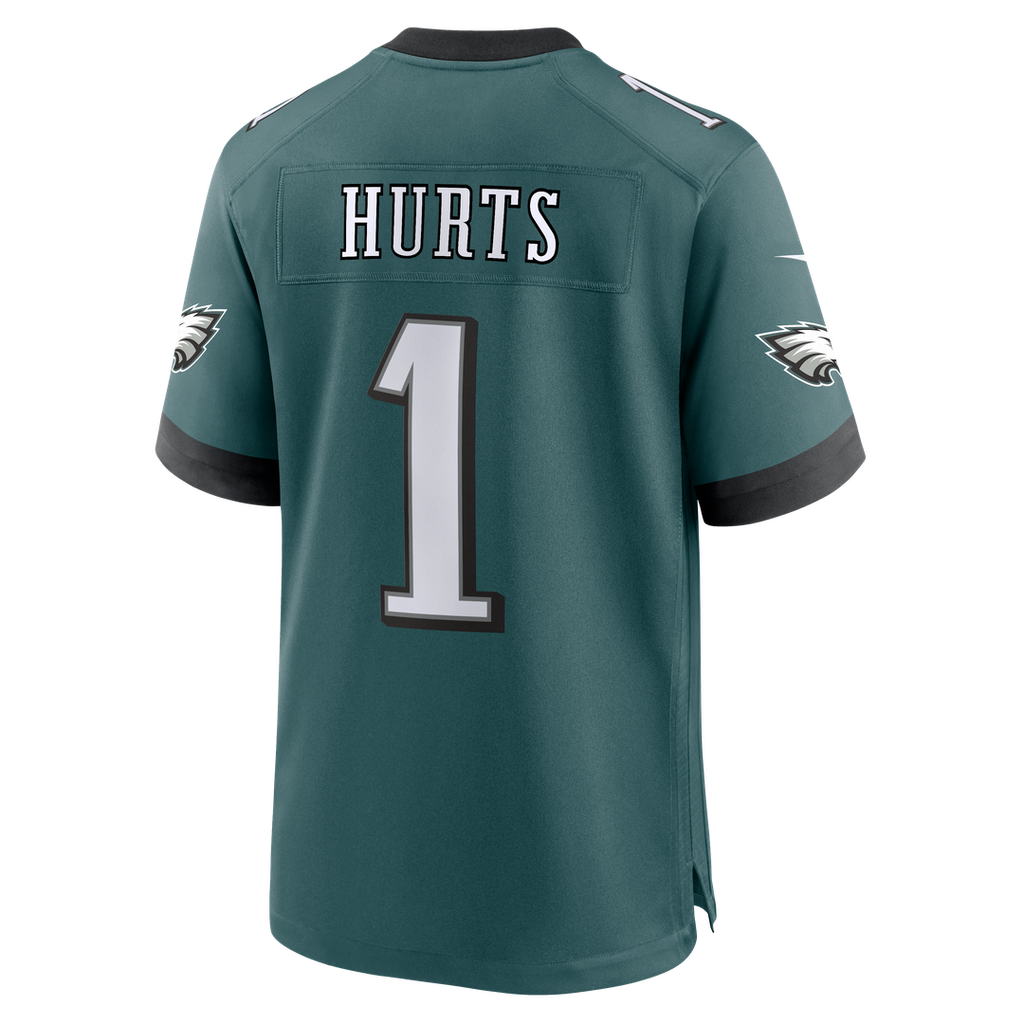 Philadelphia Eagles Jalen Hurts Nike Black Alternate Game Jersey
