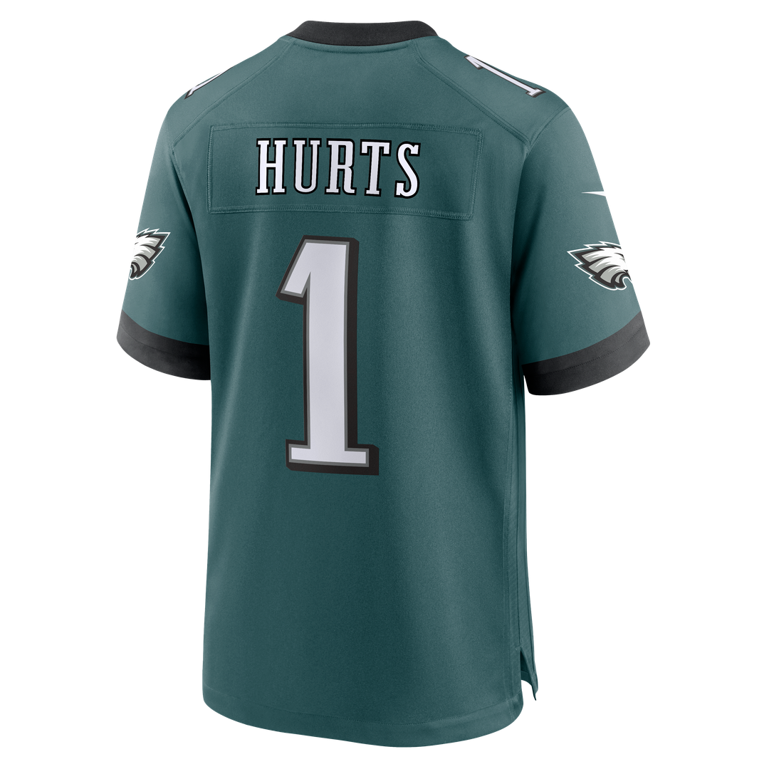 Philadelphia Eagles Jalen Hurts Nike Black Alternate Game Jersey