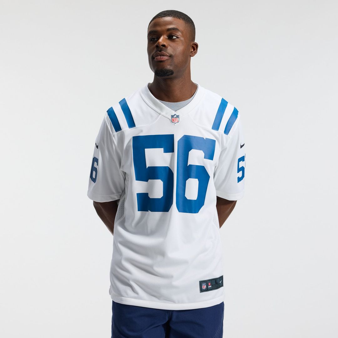 Indianapolis Colts Quenton Nelson Nike White Game Jersey