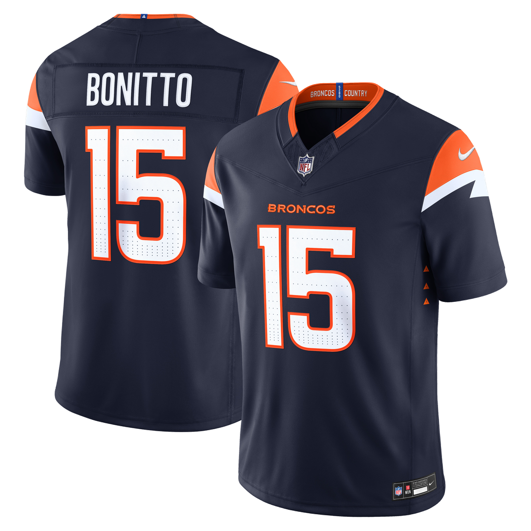 Denver Broncos Nik Bonitto Nike Orange Alternate Mile High Collection 1977 Throwback Vapor FUSE Stitched Limited Jersey
