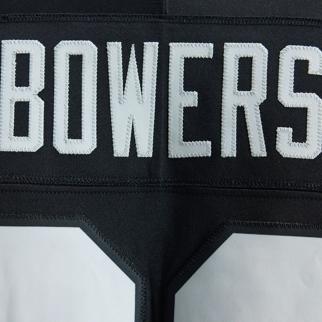 Las Vegas Raiders Brock Bowers Nike White Vapor FUSE Stitched Limited Jersey