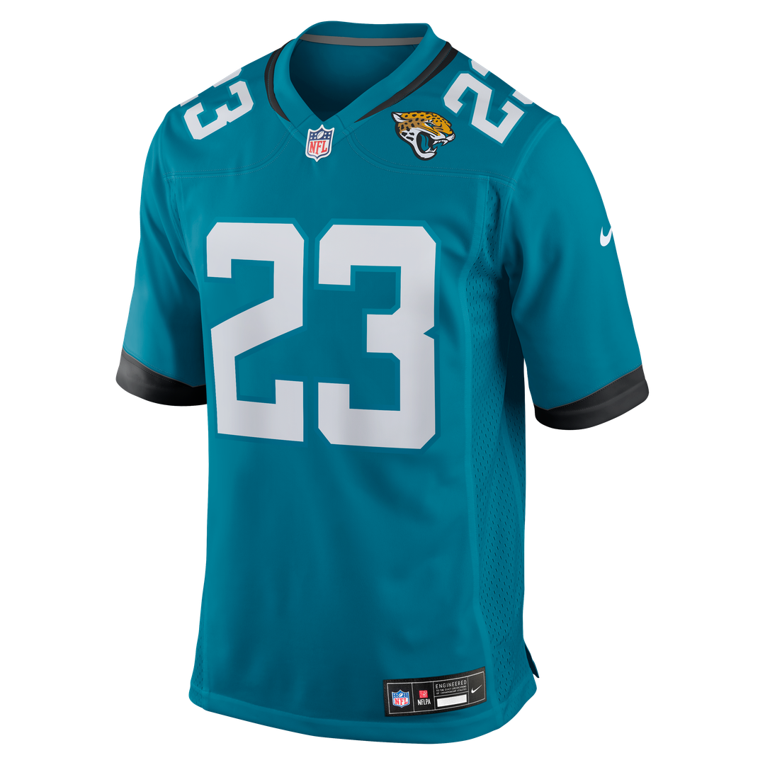Jacksonville Jaguars Foyesade Oluokun Nike Teal Game Jersey