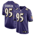 Baltimore Ravens Tavius Robinson Nike Purple Game Jersey
