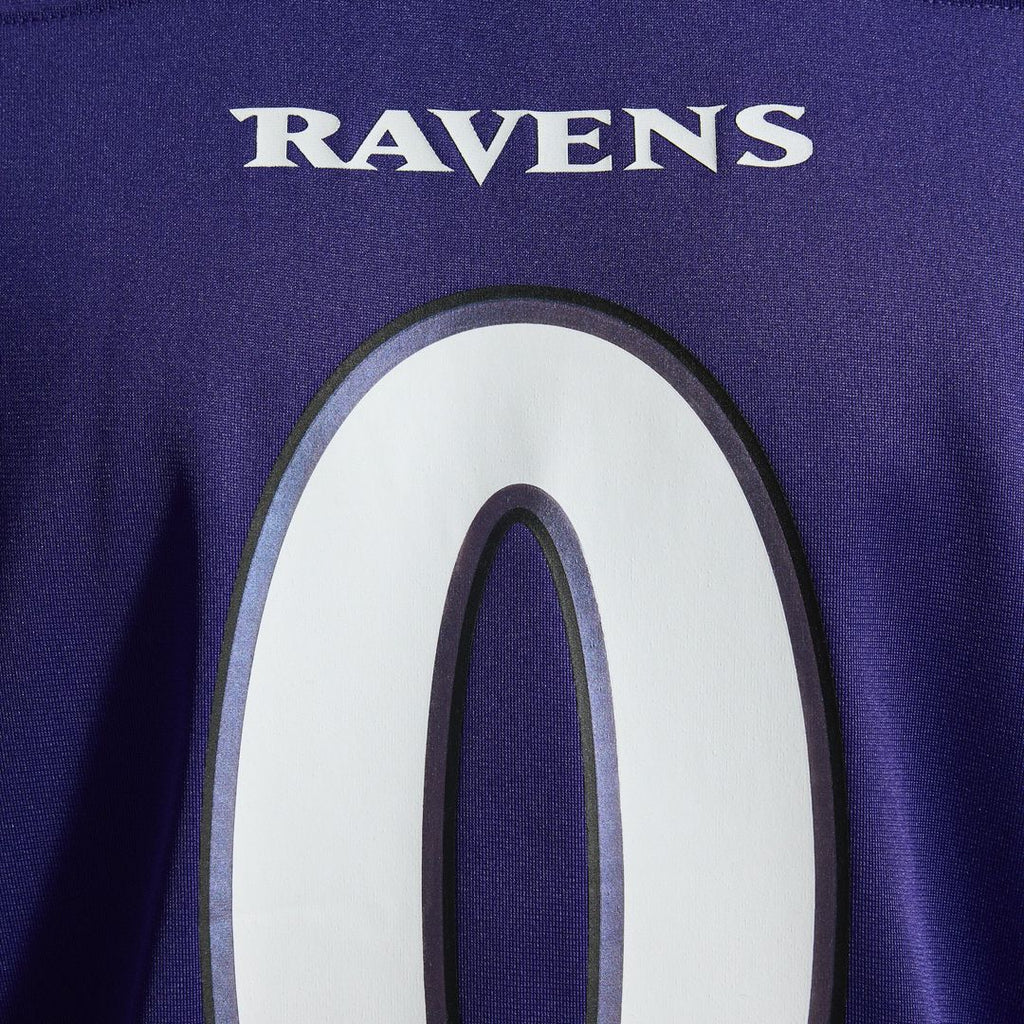 Baltimore Ravens Roquan Smith Nike Purple Game Jersey