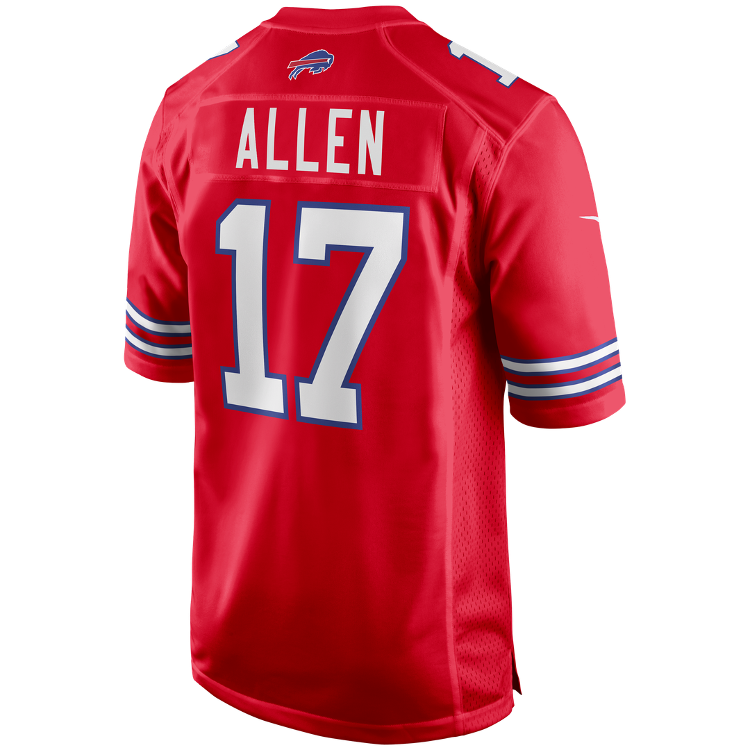 Buffalo Bills Josh Allen Nike White White Game Jersey