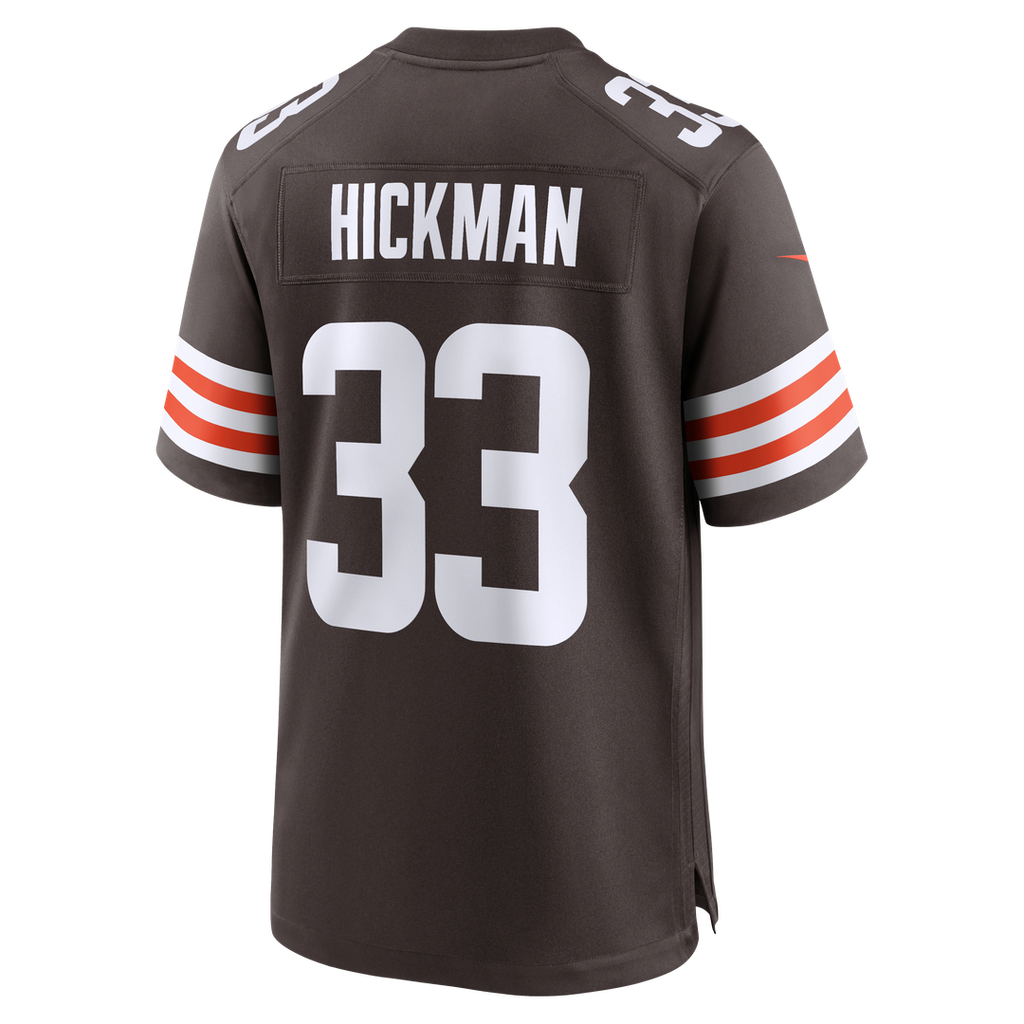 Cleveland Browns Ronnie Hickman Nike Brown Game Jersey