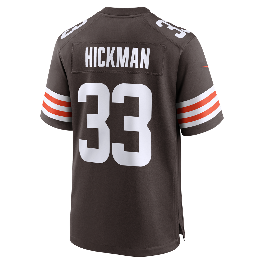 Cleveland Browns Ronnie Hickman Nike Brown Game Jersey