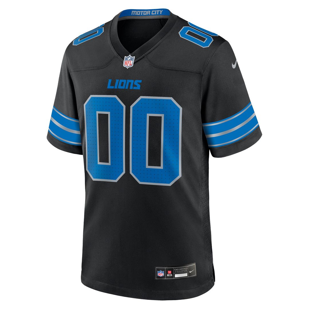 Detroit Lions Nike White Custom Jersey