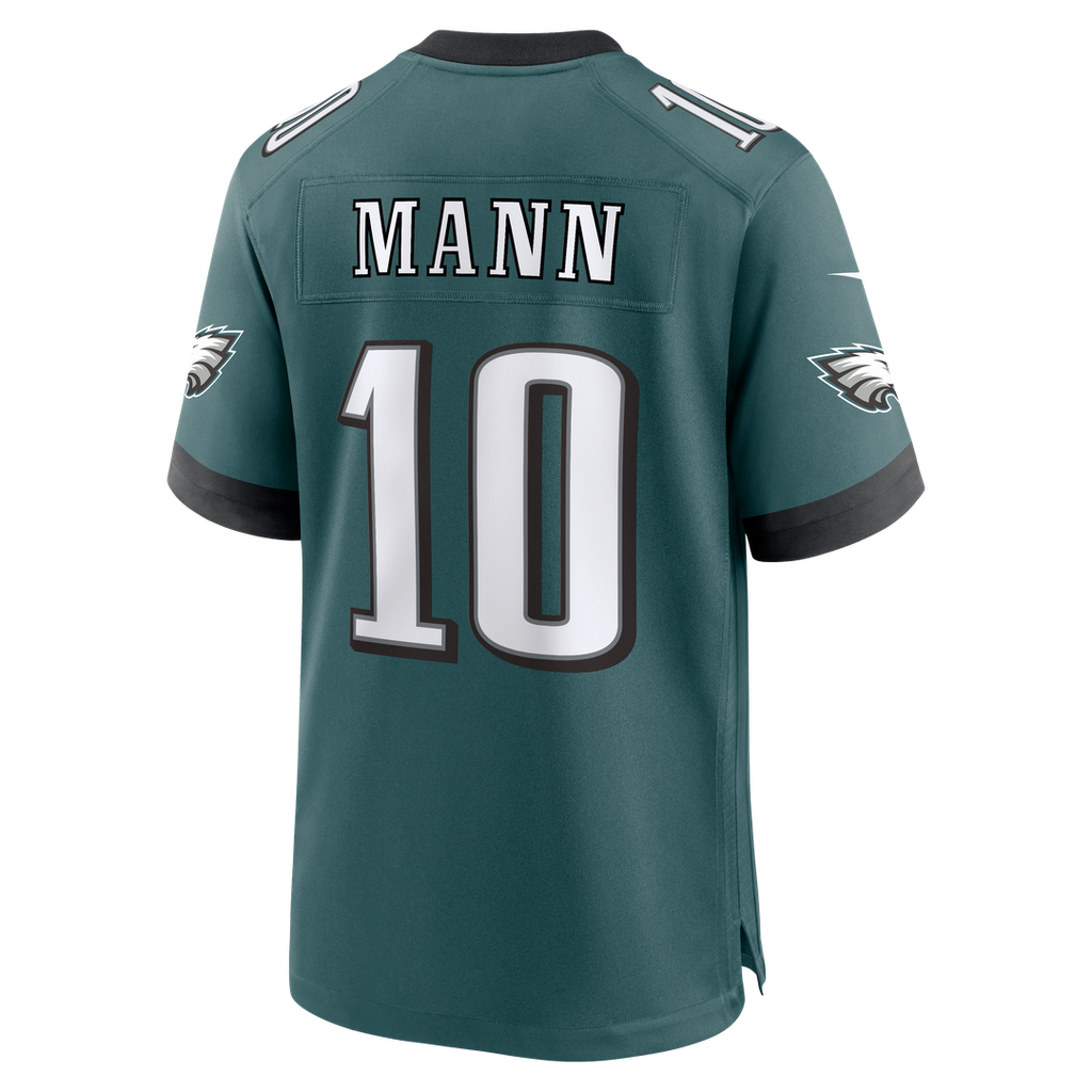 Philadelphia Eagles Braden Mann Nike Midnight Green Game Jersey