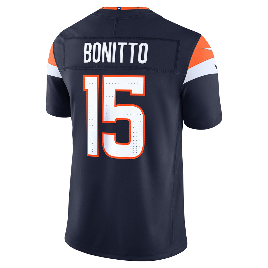 Denver Broncos Nik Bonitto Nike Orange Alternate Mile High Collection 1977 Throwback Vapor FUSE Stitched Limited Jersey