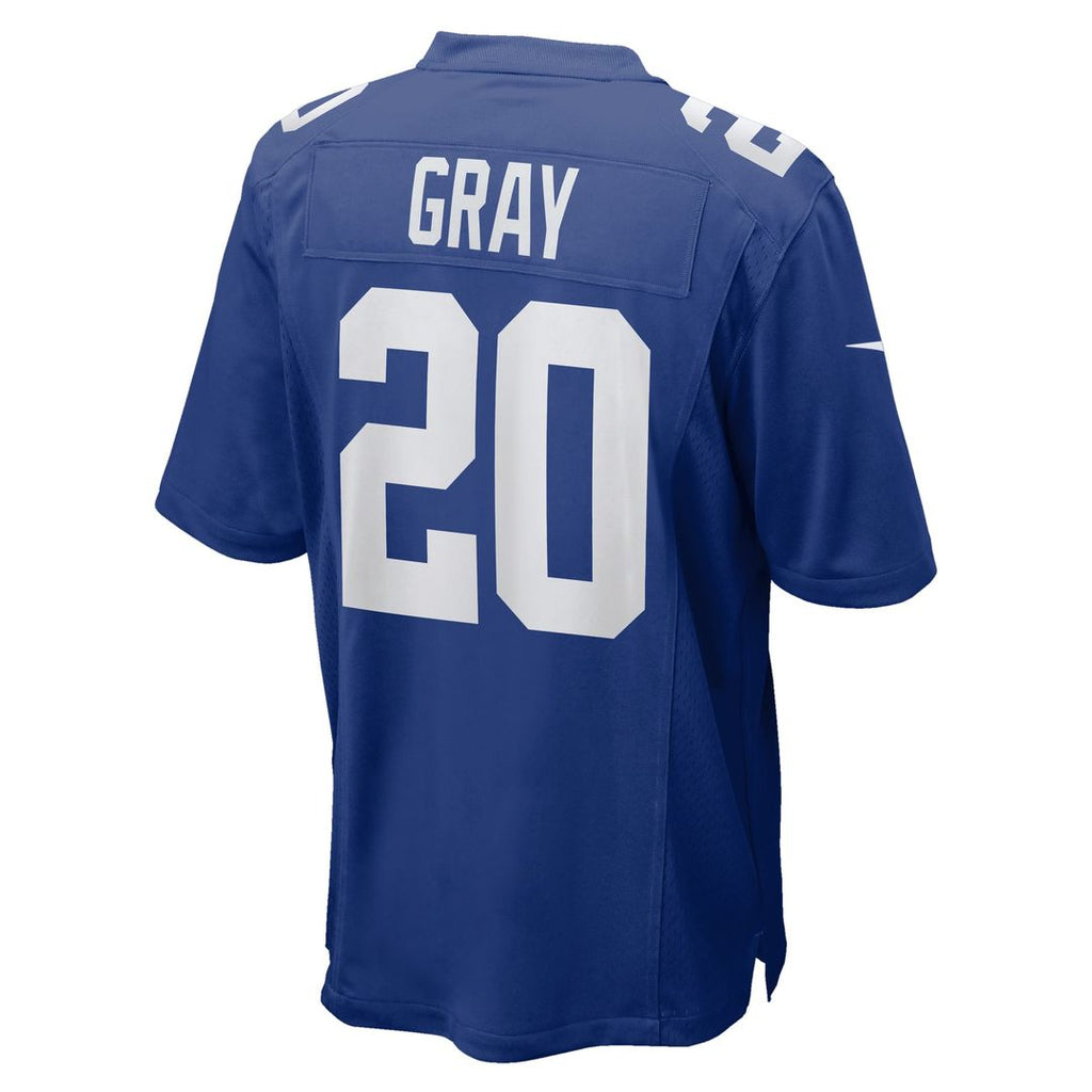 New York Giants Eric Gray Nike Royal Game Jersey