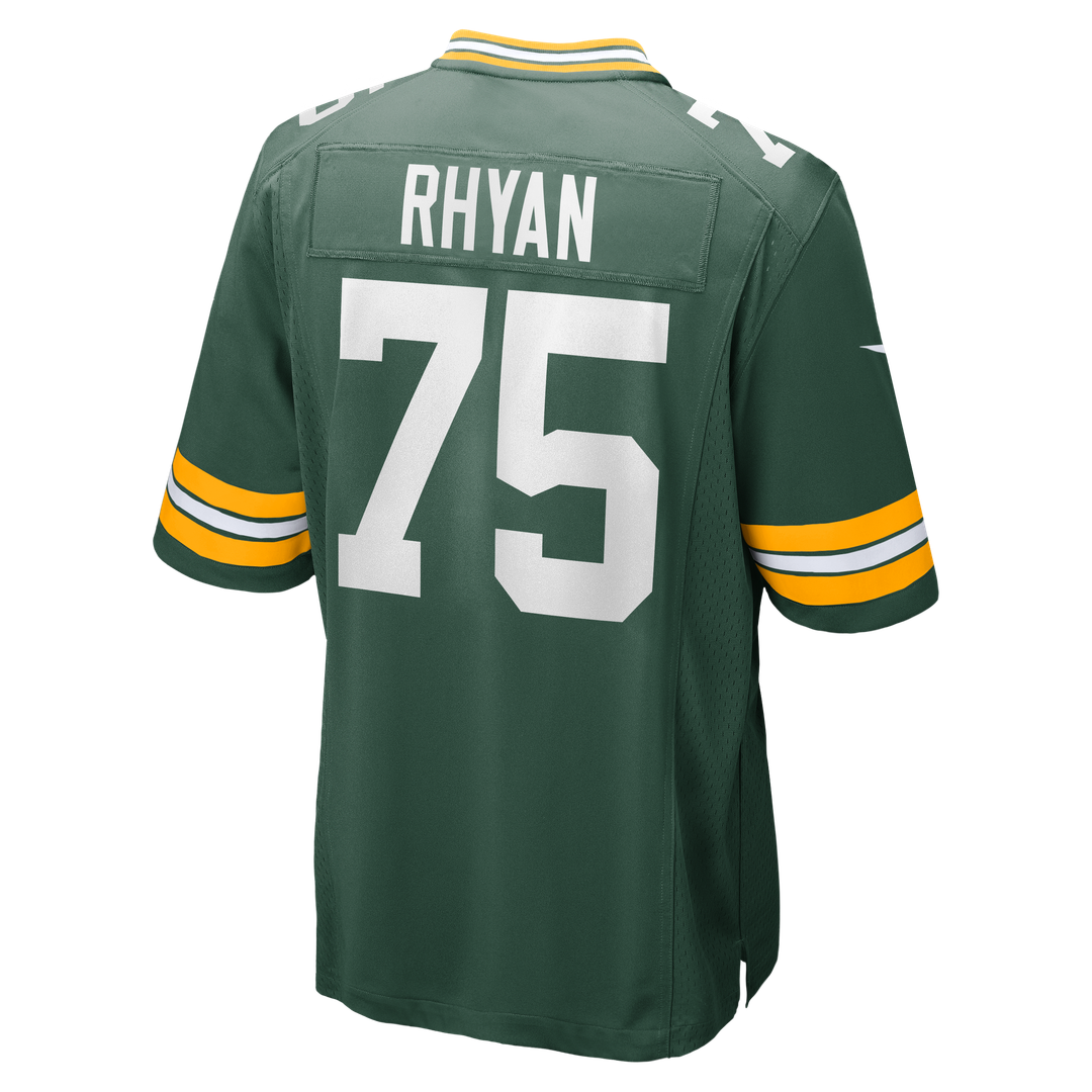 Green Bay Packers Sean Rhyan Nike Green Game Jersey