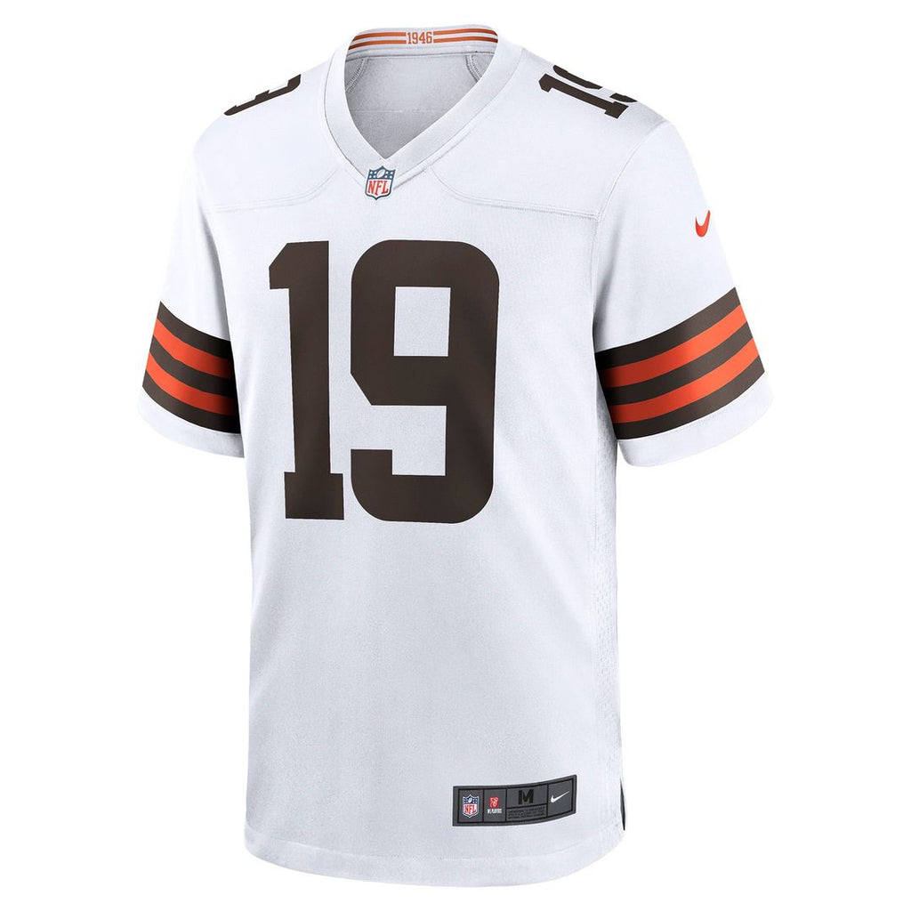 Cleveland Browns Bernie Kosar Nike White Retired Game Jersey