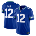 Seattle Seahawks 12s Nike Royal Alternate Vapor FUSE Stitched Limited Jersey