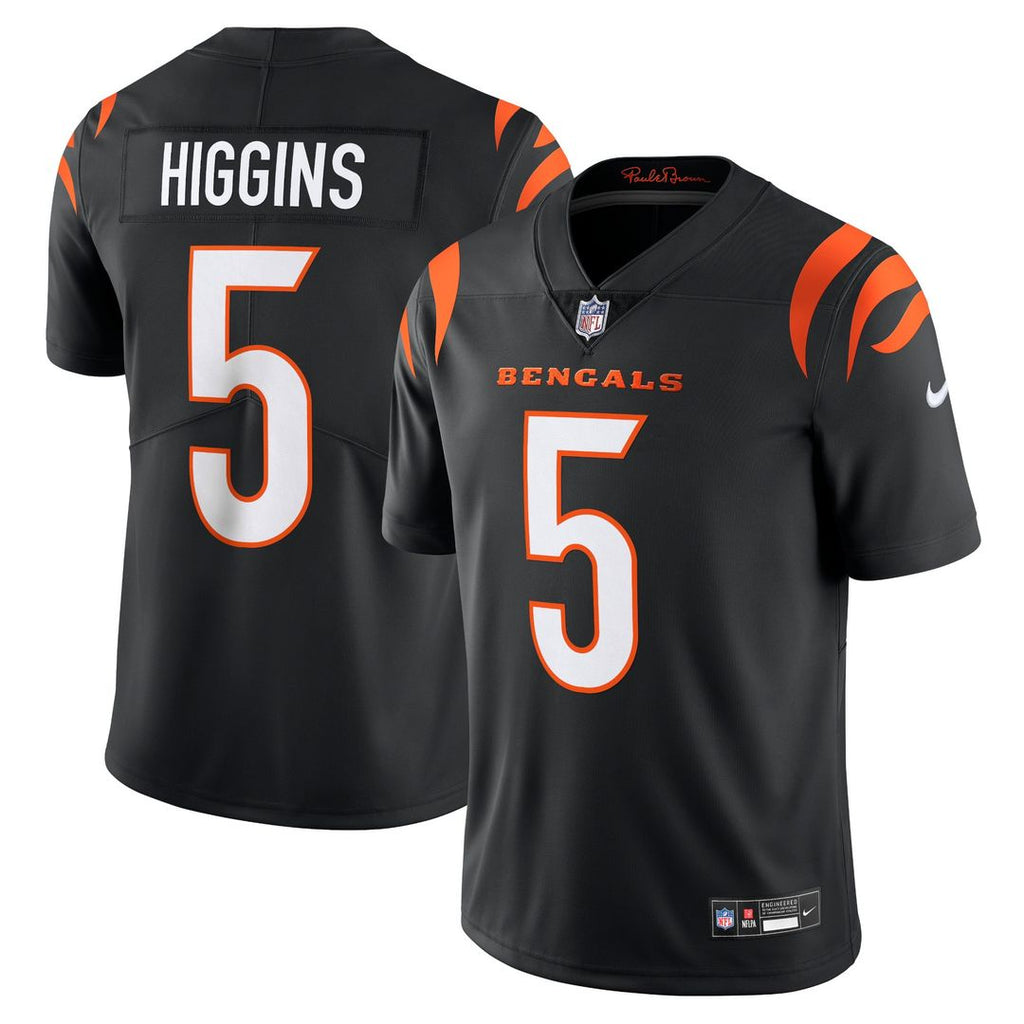 Cincinnati Bengals Tee Higgins Nike Black Vapor Untouchable Limited Jersey