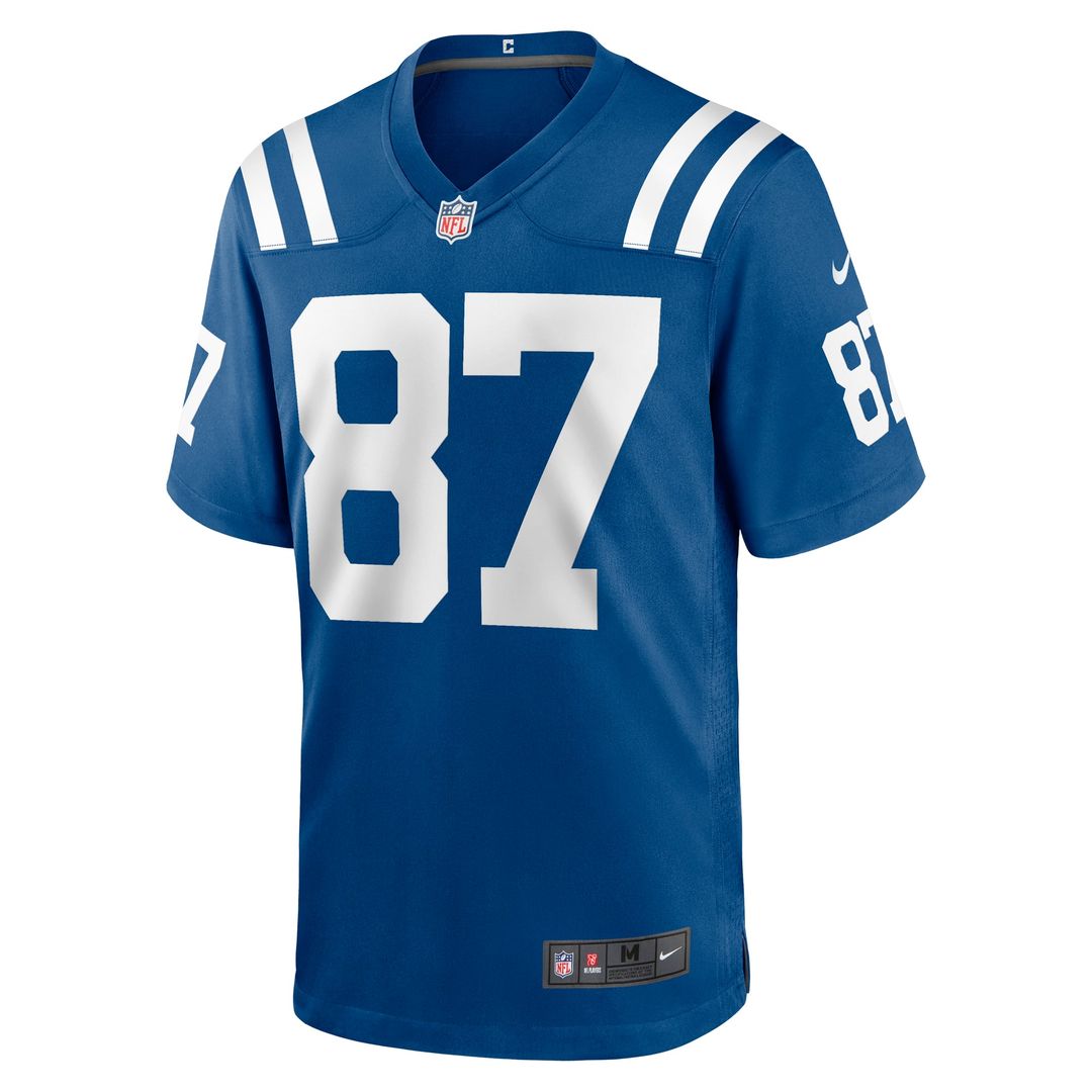 Indianapolis Colts Reggie Wayne Nike Royal Retired Game Jersey