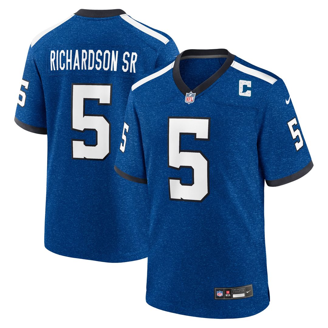 Indianapolis Colts Anthony Richardson Sr. Nike Royal Alternate Indiana Nights Game Jersey