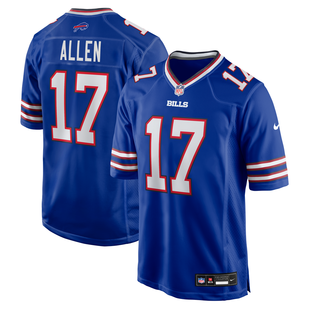 Buffalo Bills Josh Allen Nike Royal Team Game Jersey