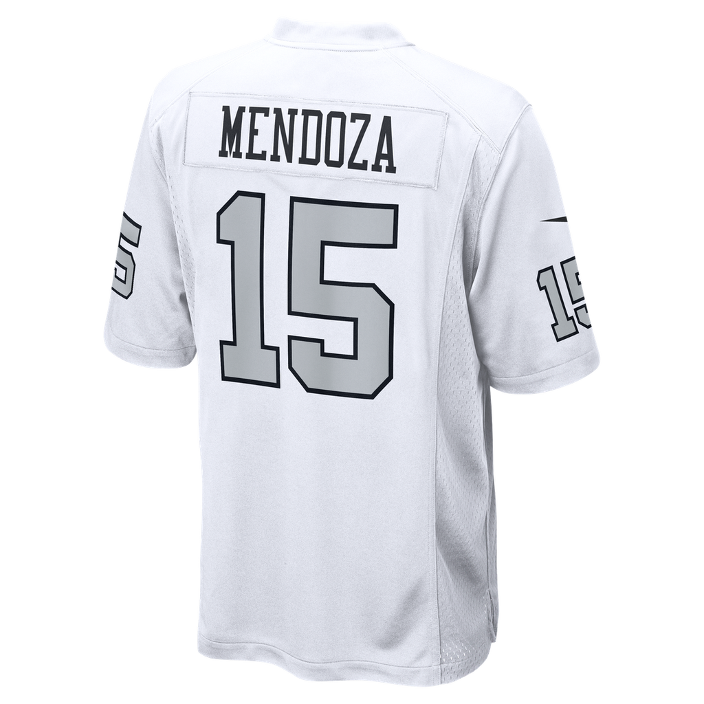 Las Vegas Raiders Fernando Mendoza Nike White Alternate Game Jersey