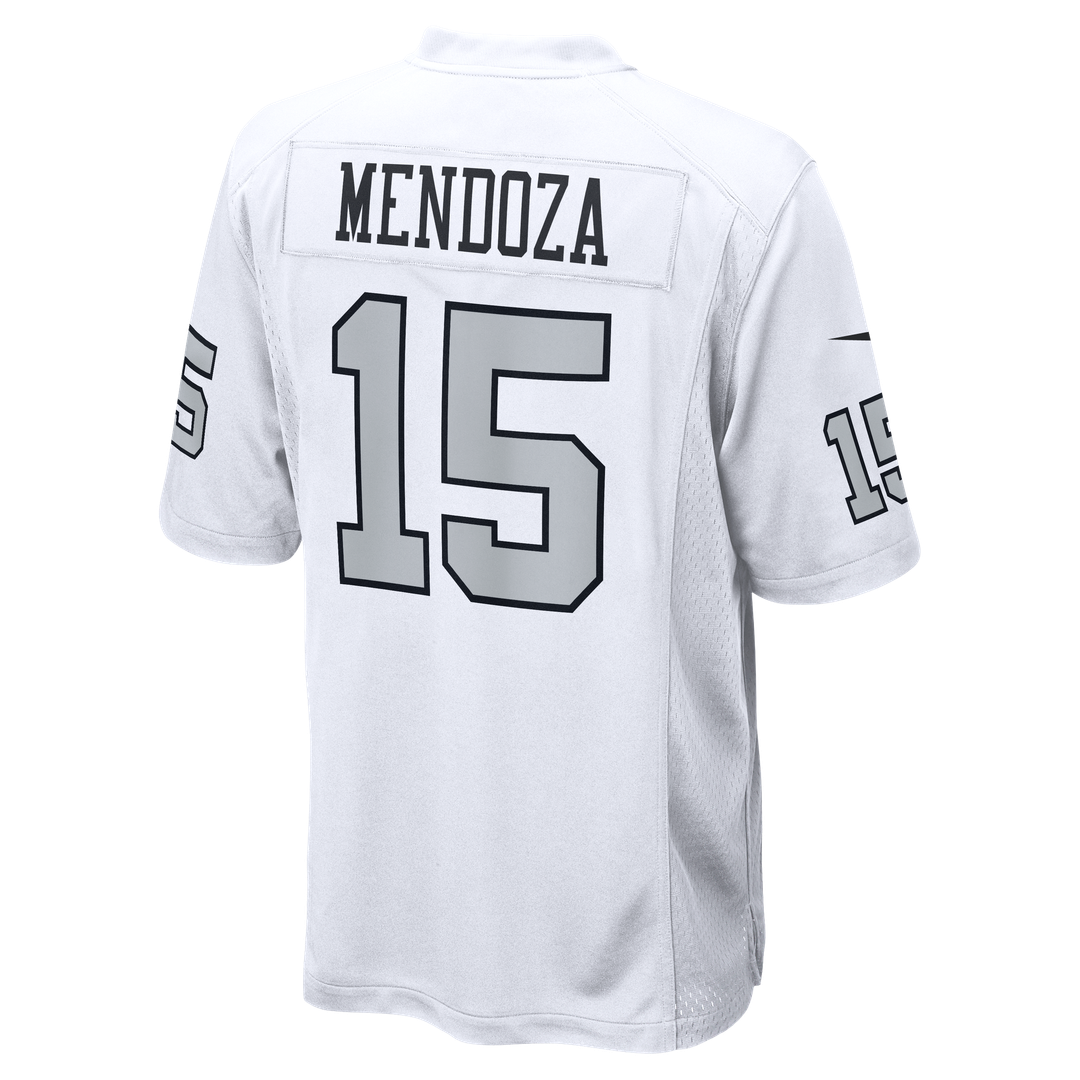 Las Vegas Raiders Fernando Mendoza Nike White Alternate Game Jersey