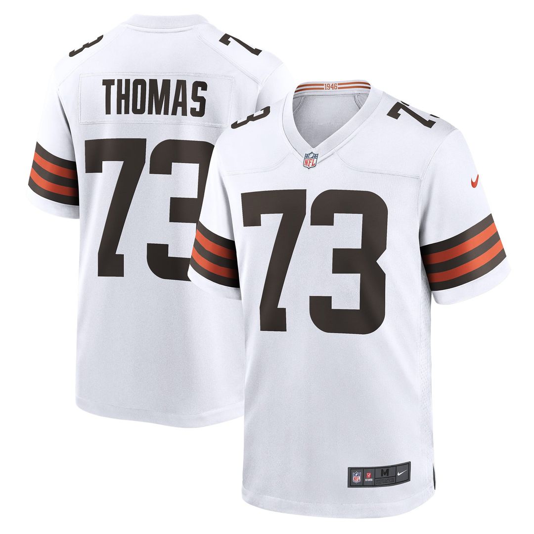 Cleveland Browns Joe Thomas Nike White Retired Game Jersey