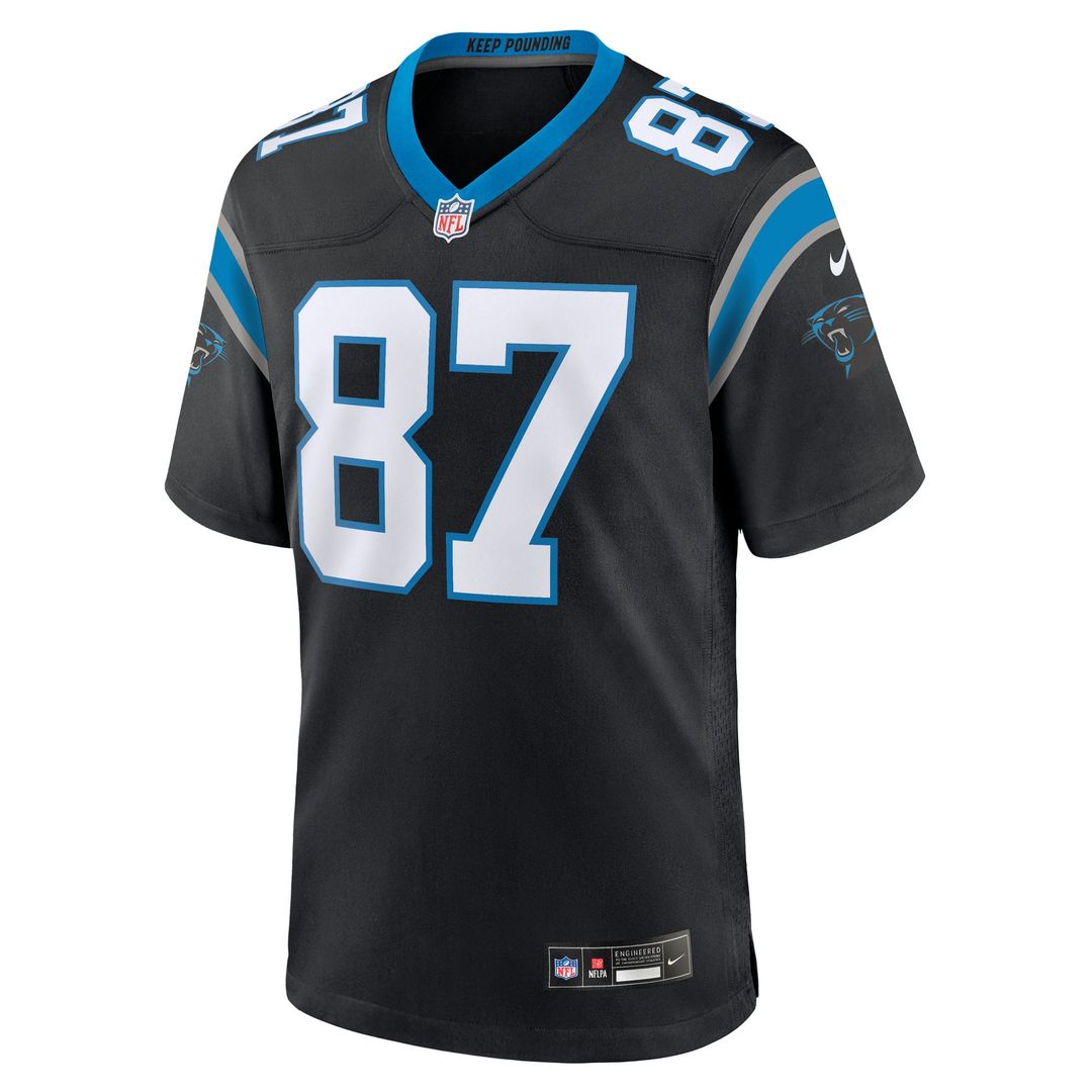 Carolina Panthers Brycen Tremayne Nike Black Game Jersey