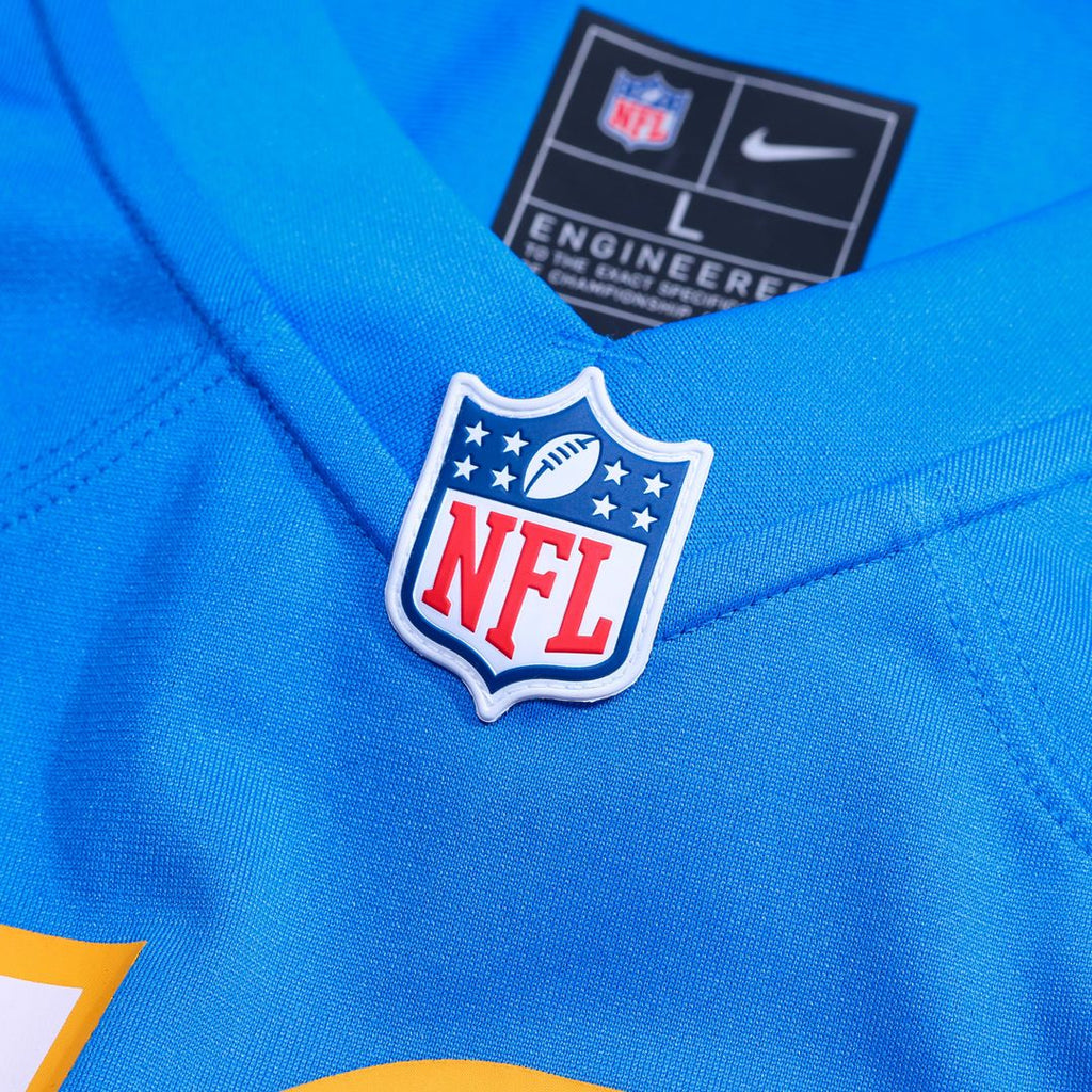 Los Angeles Chargers Nick Barrett Nike Powder Blue Game Jersey