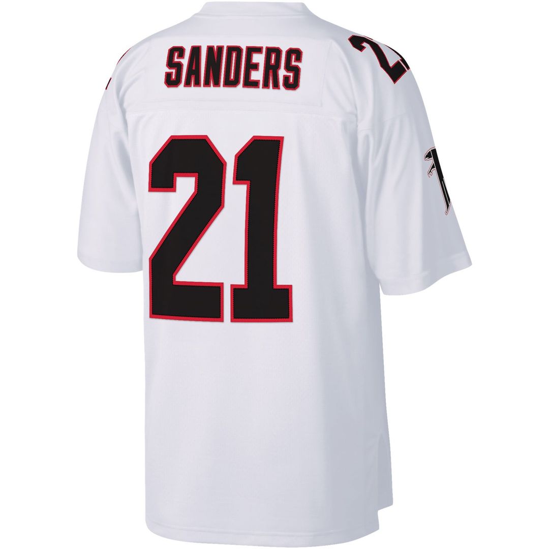 Atlanta Falcons Deion Sanders Mitchell & Ness Red Legacy Replica Jersey