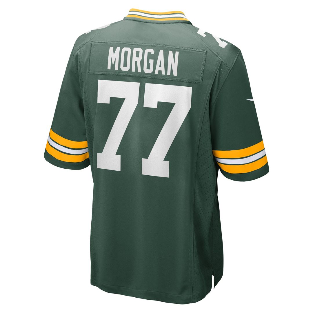 Green Bay Packers Jordan Morgan Nike Green Game Jersey