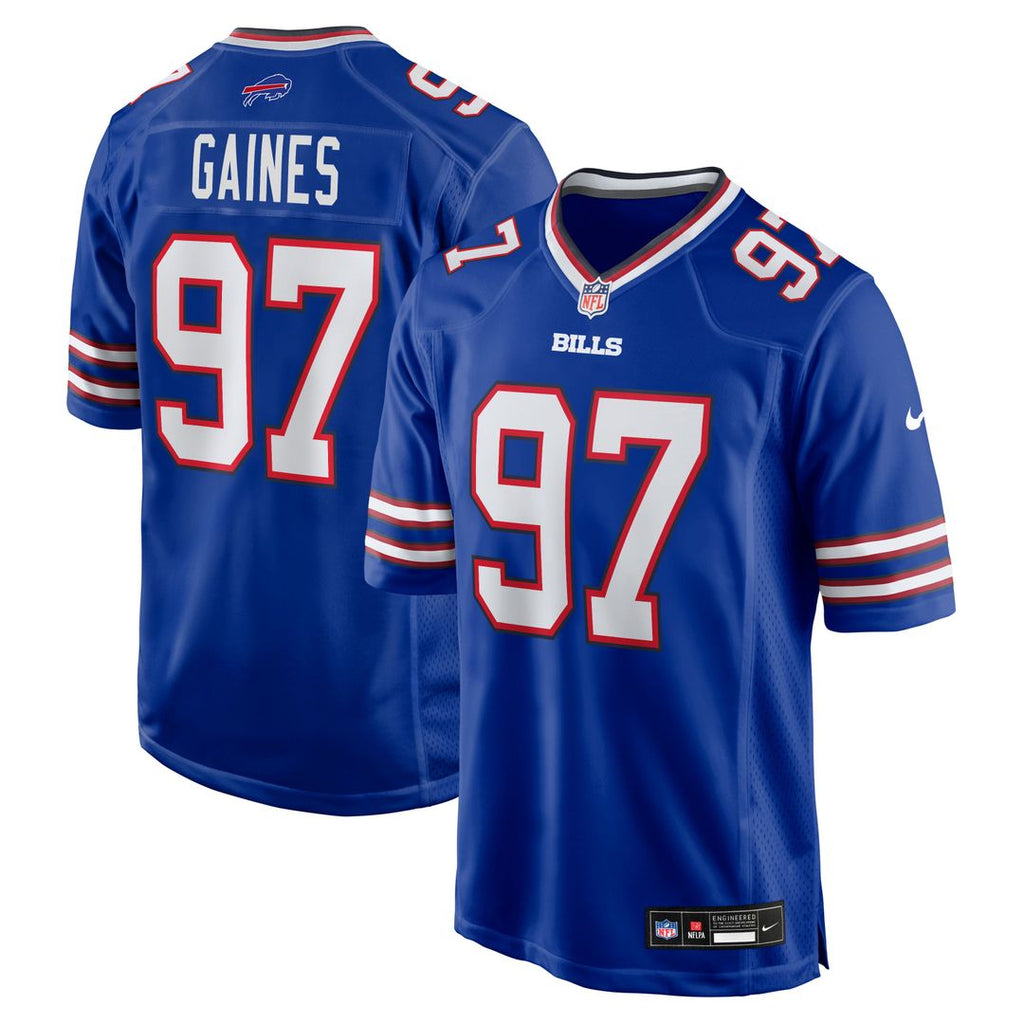 Buffalo Bills Greg Gaines Nike Royal Game Jersey