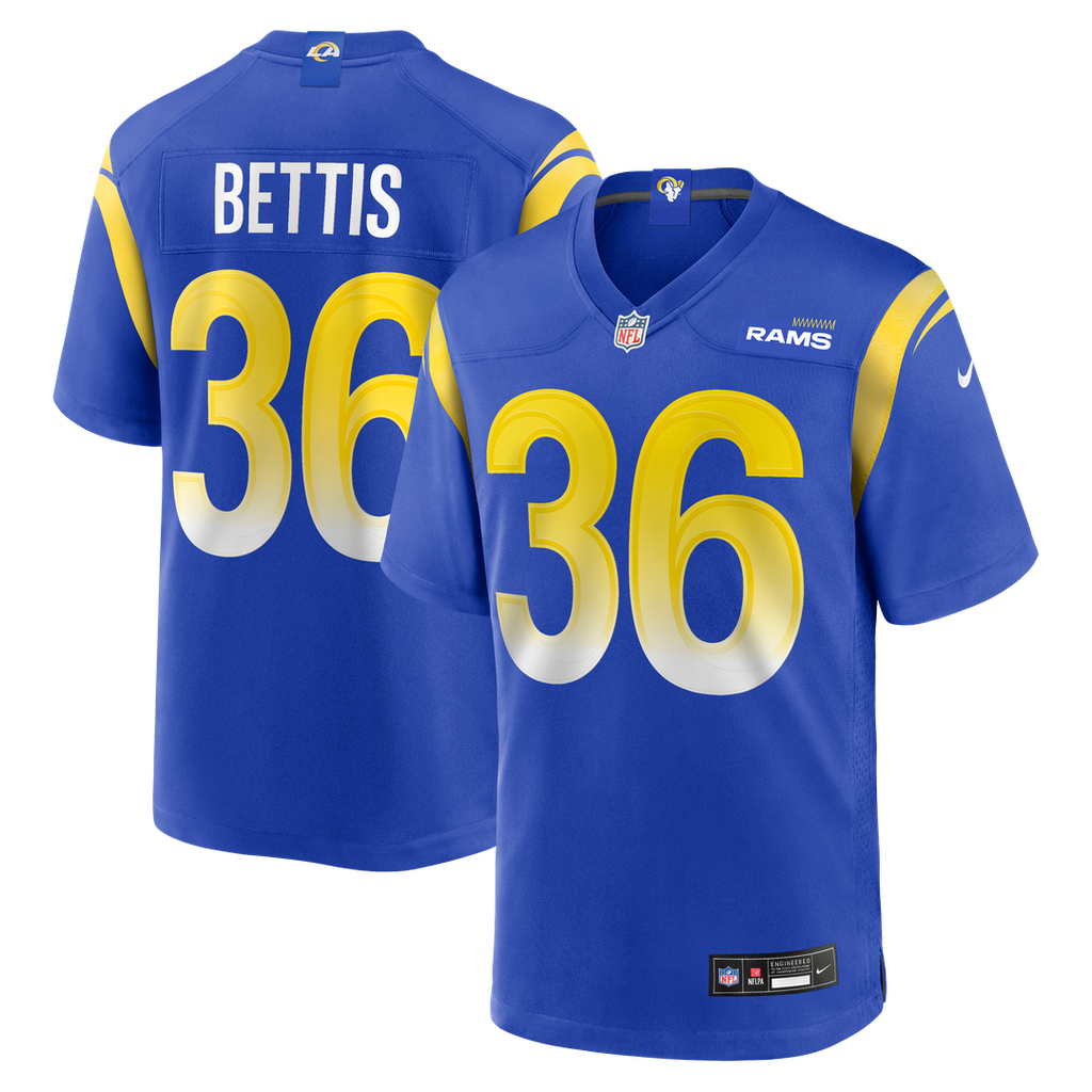 Los Angeles Rams Jerome Bettis Nike Royal Retired Player Game Jersey