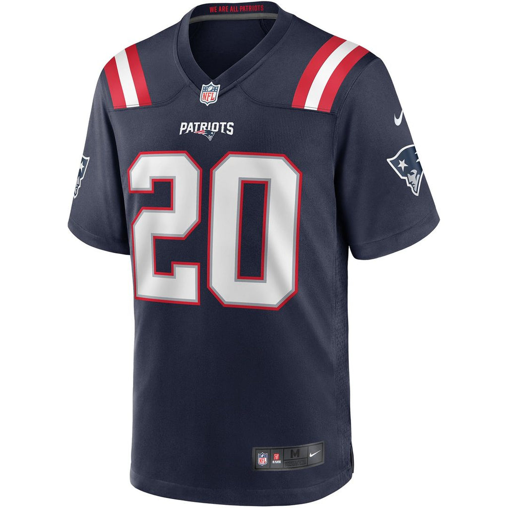 New England Patriots Gino Cappelletti Nike Navy Retired Player Game Jersey