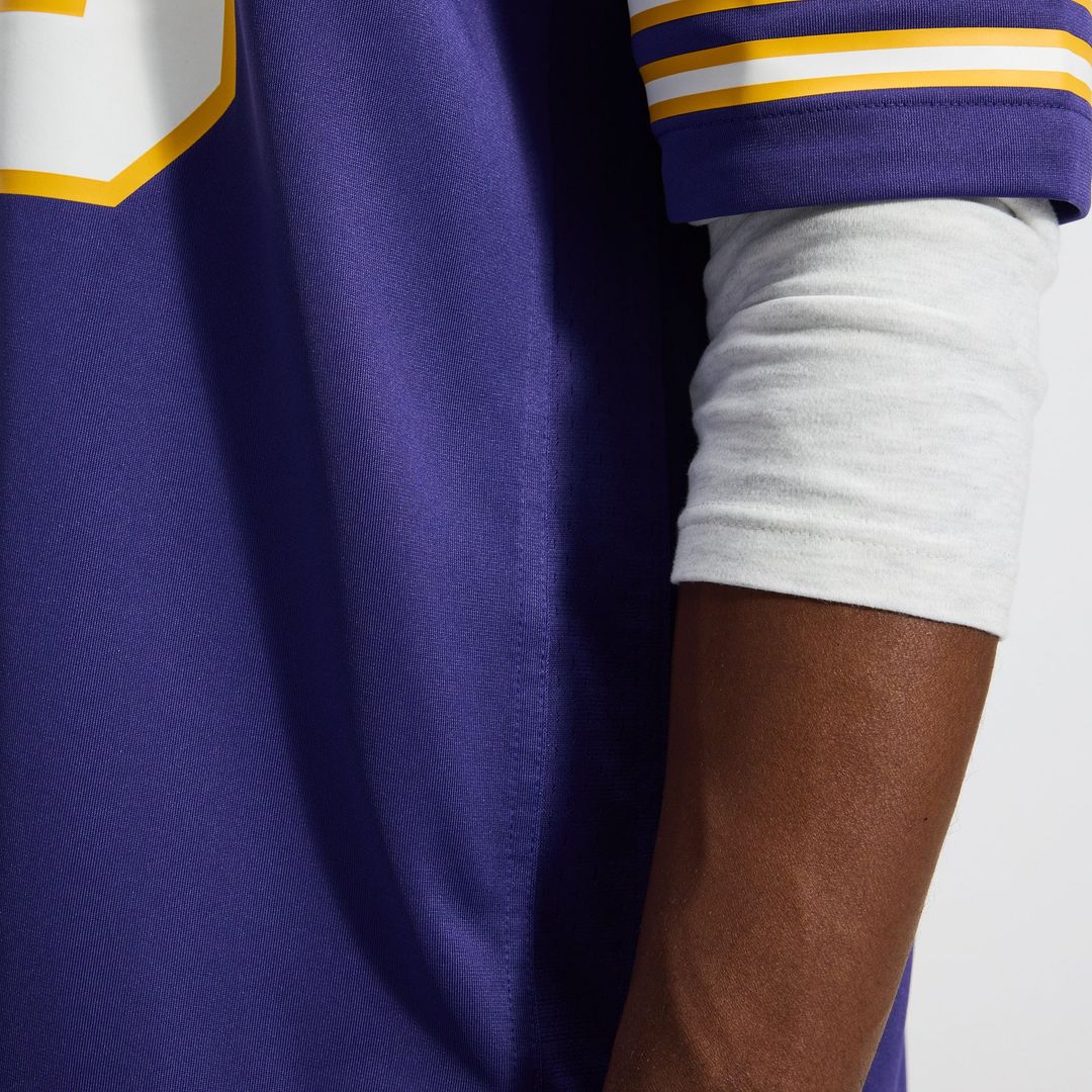 Minnesota Vikings Justin Jefferson Nike Purple Classic Game Jersey