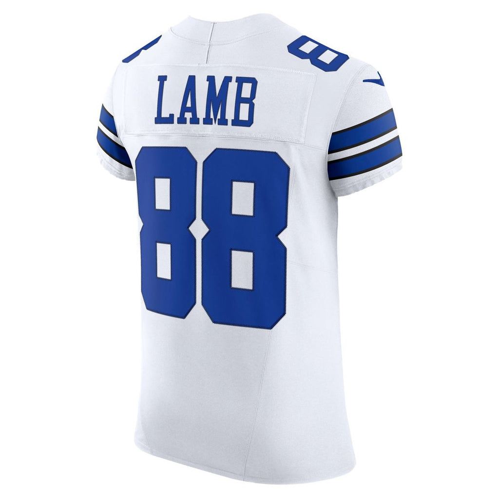 Dallas Cowboys CeeDee Lamb Nike White Vapor FUSE Elite Jersey