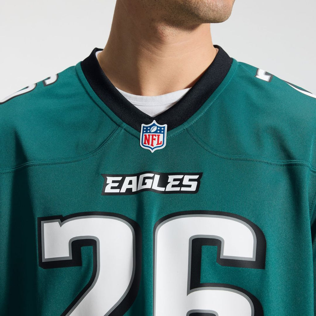 Philadelphia Eagles Saquon Barkley Nike Kelly Green Alternate Game Jersey