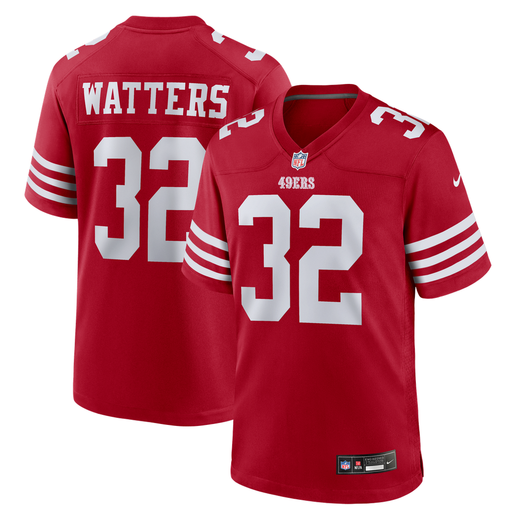 San Francisco 49ers Ricky Watters Nike Scarlet Retired Game Jersey
