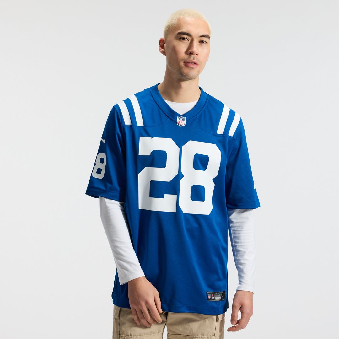 Indianapolis Colts Jonathan Taylor Nike Royal Game Jersey