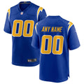 Los Angeles Chargers Nike Royal Alternate Custom Jersey