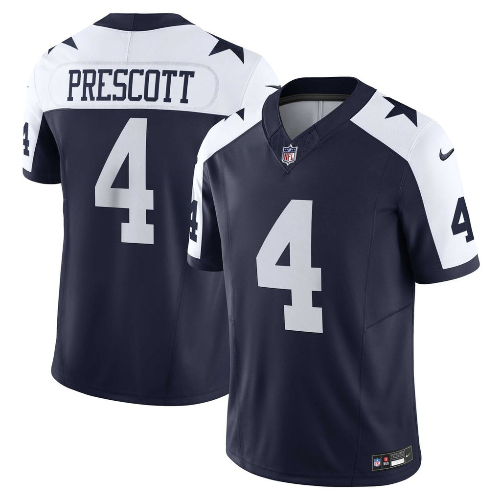 Dallas Cowboys Dak Prescott Nike Navy Vapor FUSE Limited Jersey