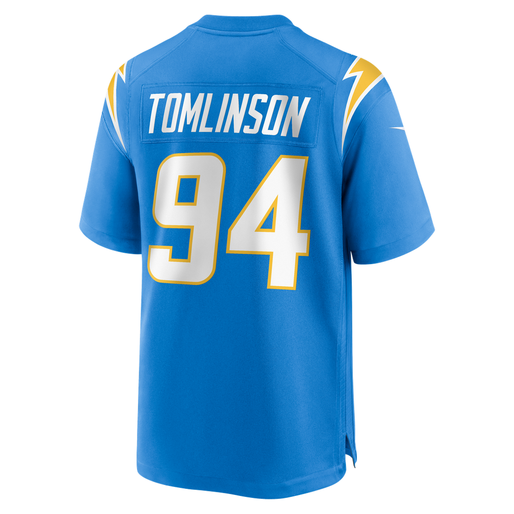 Los Angeles Chargers Dalvin Tomlinson Nike Powder Blue Game Jersey