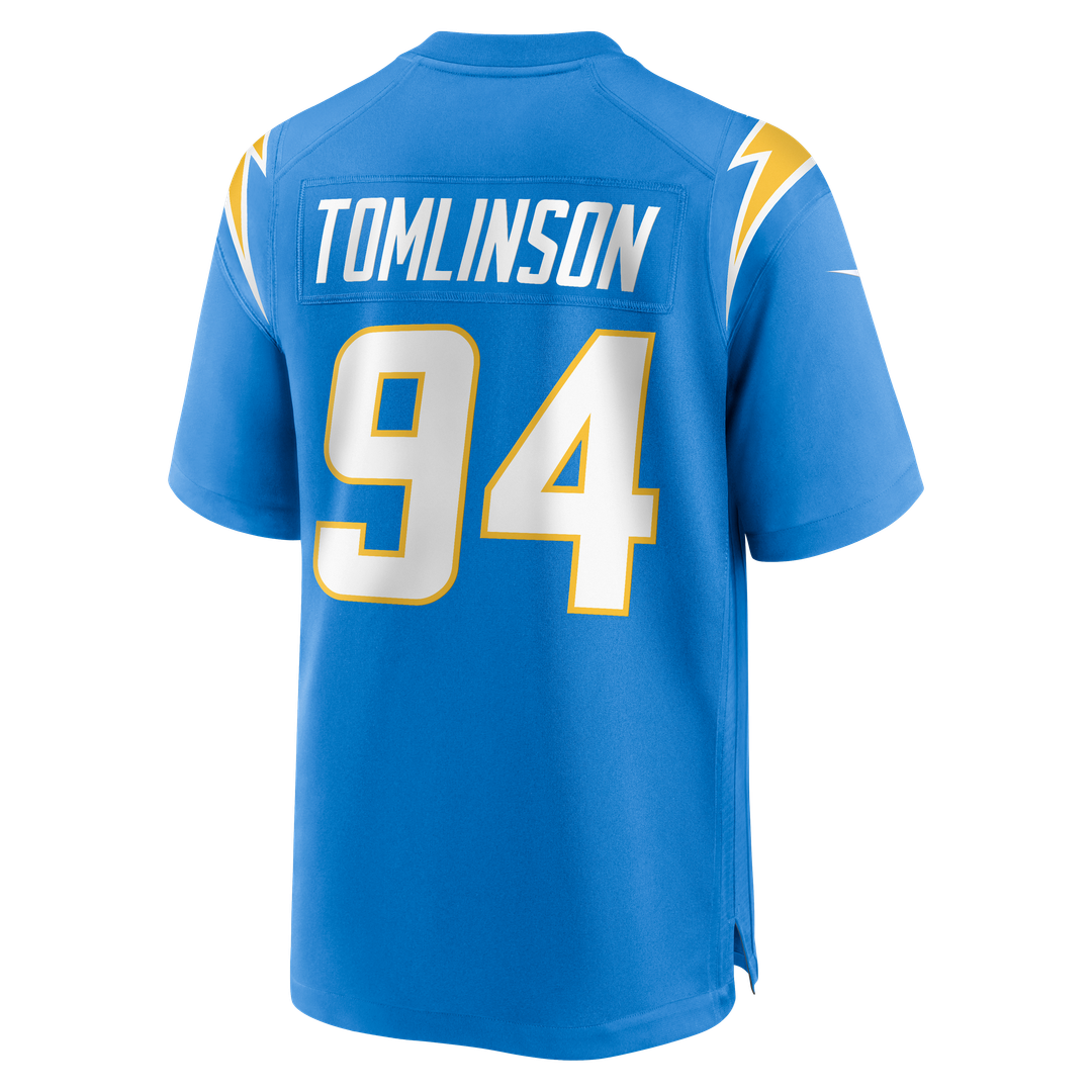 Los Angeles Chargers Dalvin Tomlinson Nike Powder Blue Game Jersey