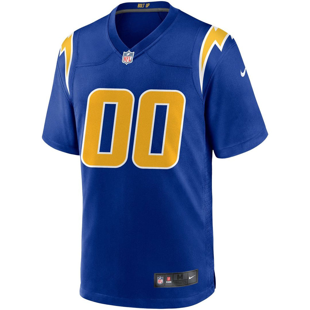 Los Angeles Chargers Nike Royal Alternate Custom Jersey